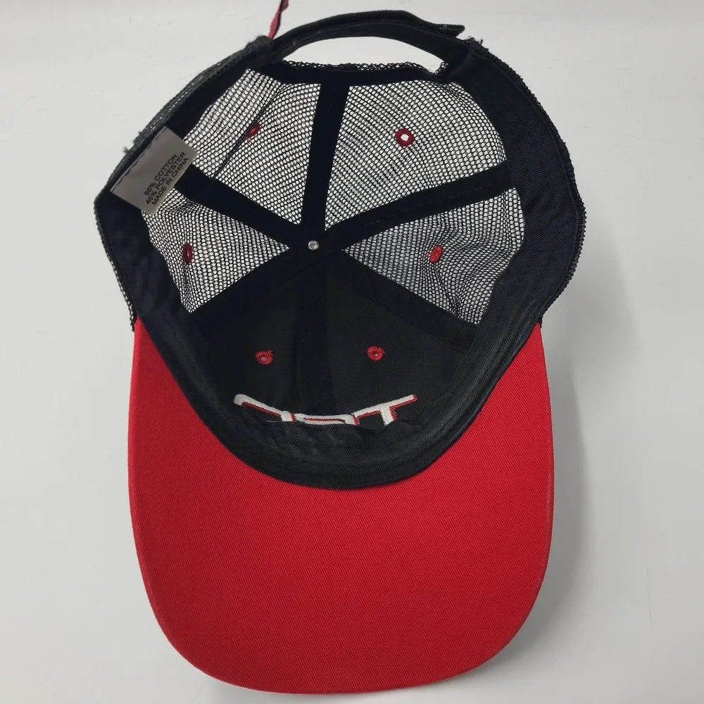 Toyota TRD Hat Adjustable Trucker Mesh‎ Black Red Toyota Racing Development Men